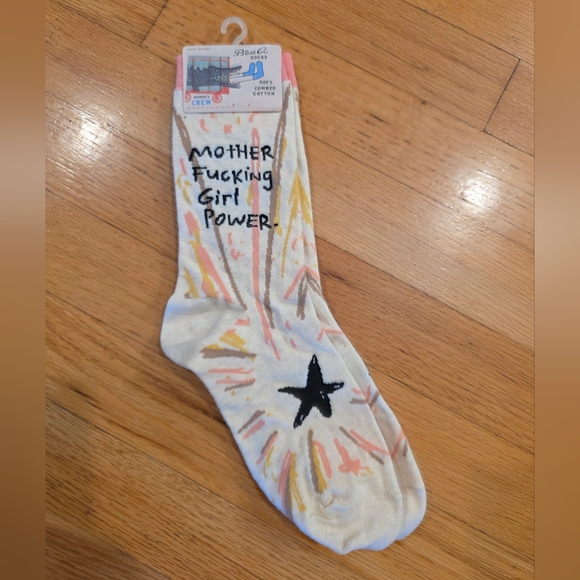 Blue Q Accessories - Blue Q Girl Power Socks